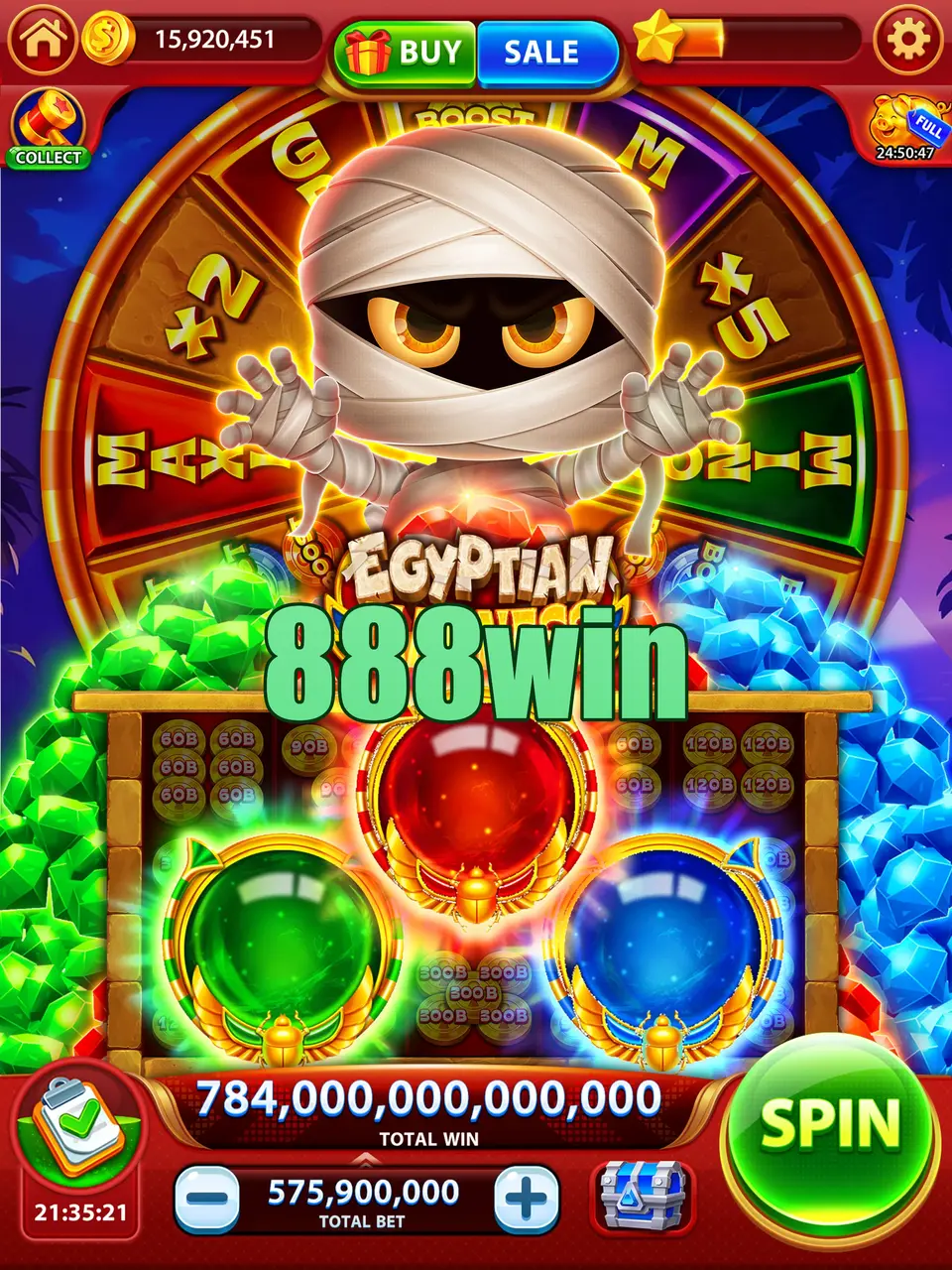 888win Capturas de tela Oficial APK
